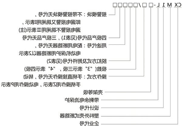 CXM1L系列漏电断路器-滚球app集团